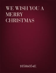 We Wish You A Merry Christmas SAB choral sheet music cover